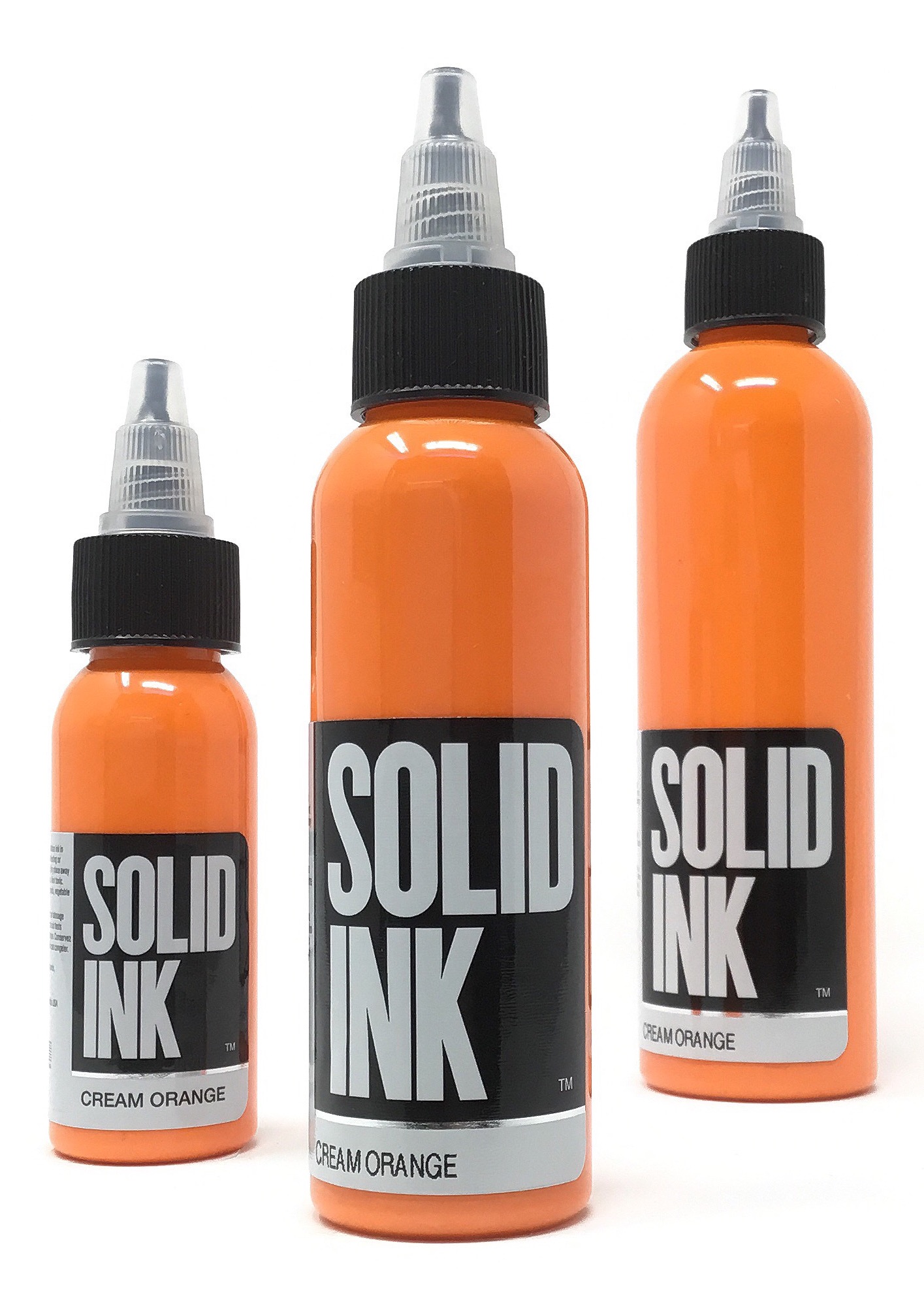 Solid Tattoo Ink Cream Orange